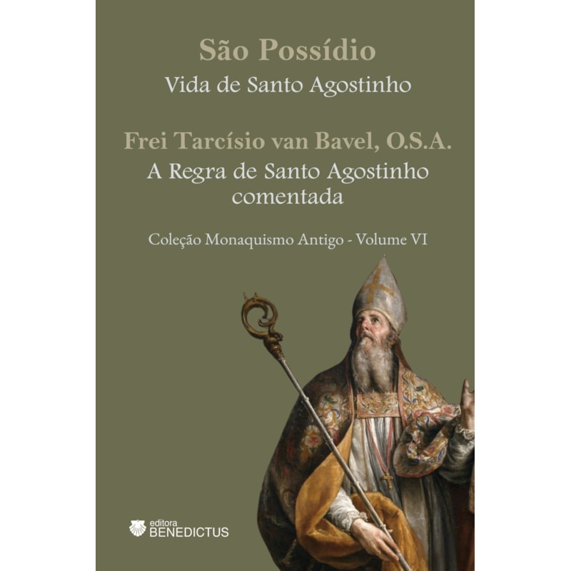 A VIDA DE SANTO AGOSTINHO E A REGRA DE SANTO AGOSTINHO COMENTADA - COLEÇÃO MONAQUISMO ANTIGO - VOL VI