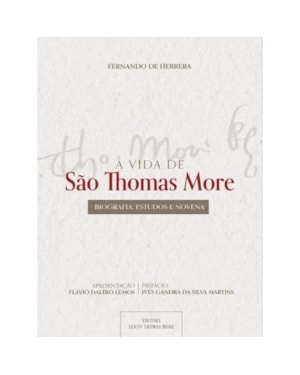 A VIDA DE SÃO THOMAS MORE