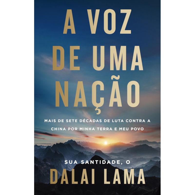 A VOZ DE UMA NAÇÃO: MAIS DE SETE DÉCADAS DE LUTA CONTRA A CHINA POR MINHA TERRA E MEU POVO