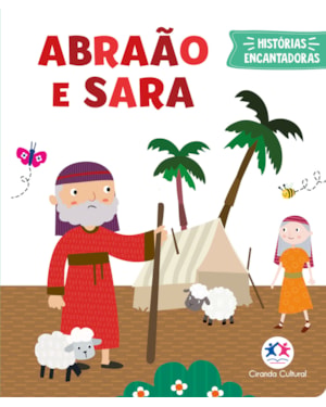 Abraão e Sara - Livro almofadado pequeno