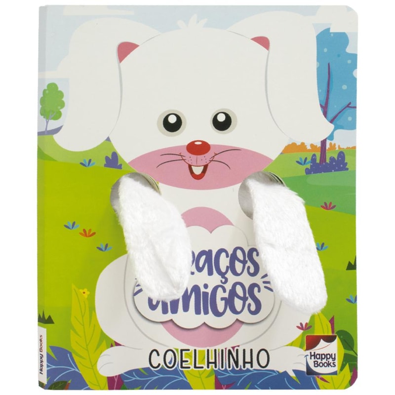 ABRAÇOS AMIGOS - UM LIVRO DEDOCHE: COELHINHO