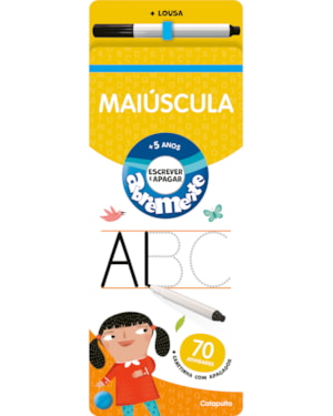 ABREMENTE ESCREVER E APAGAR: MAIÚSCULA