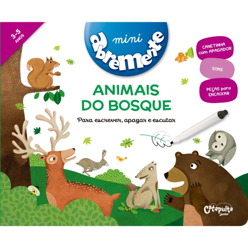 Abremente mini - Animais do bosque