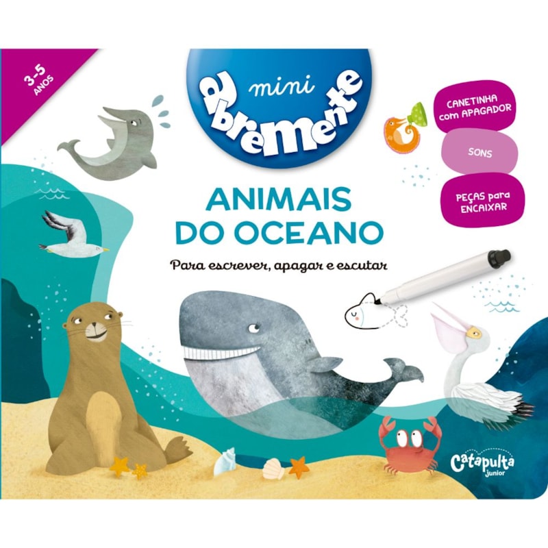 Abremente mini - Animais do oceano