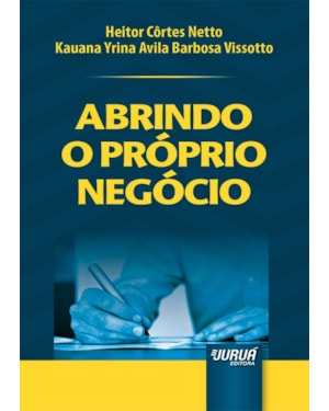 ABRINDO O PRÓPRIO NEGÓCIO - MINIBOOK