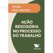 AÇÃO RESCISÓRIA NO PROCESSO DO TRABALHO