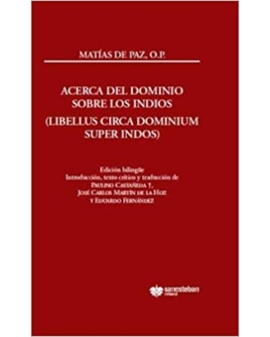 ACERCA DEL DOMINIO SOBRE LOS INDIOS