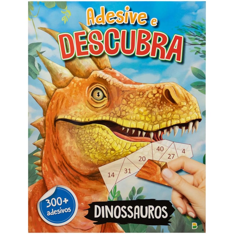 ADESIVE E DESCUBRA: DINOSSAUROS