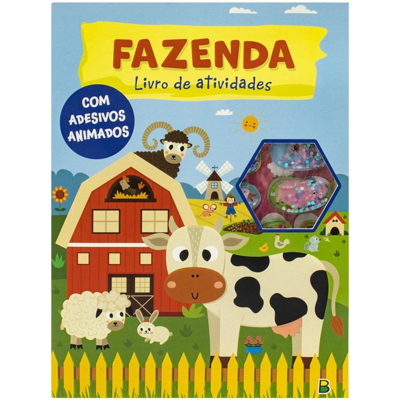 ADESIVOS ANIMADOS - LIVRO DE ATIVIDADES: FAZENDA