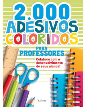 ADESIVOS COLORIDOS PARA PROFESSORES: 2.000 ADESIVOS COLORIDOS
