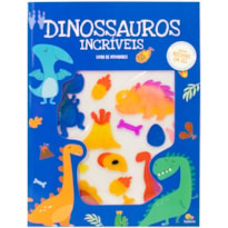 ADESIVOS EM GEL - LIVRO DE ATIVIDADES: DINOSSAUROS INCRÍVEIS