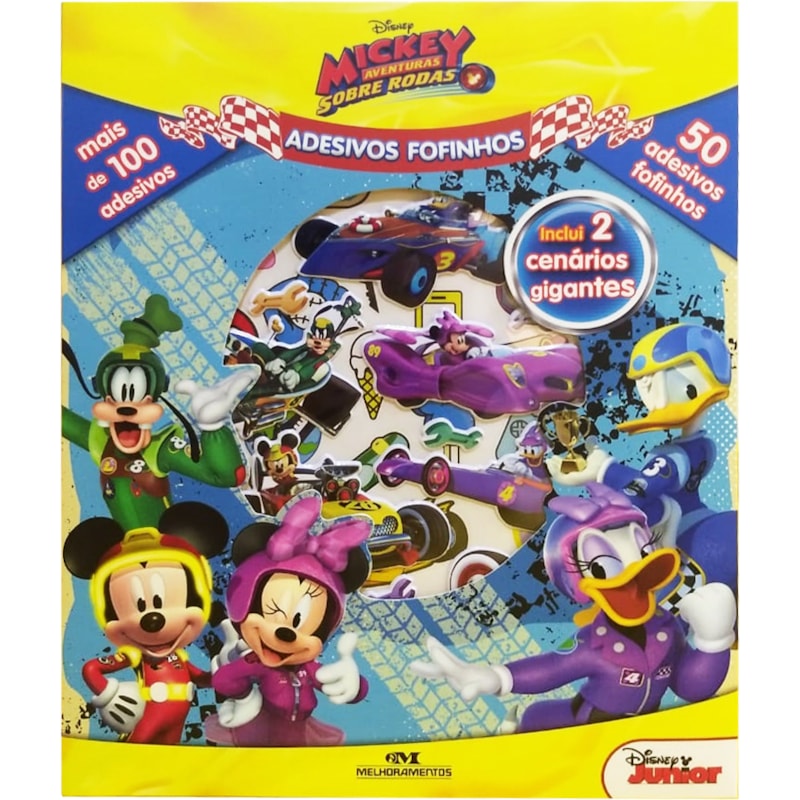 ADESIVOS FOFINHOS - MICKEY AVENTURAS SOBRE RODAS