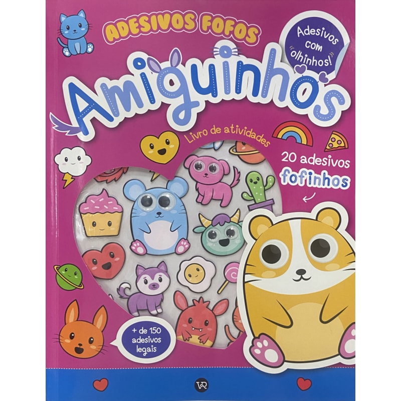 Adesivos fofos - Amiguinhos