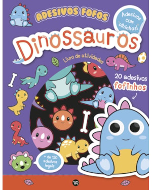 Adesivos fofos - Dinossauros