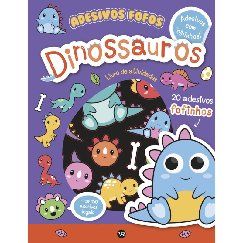 Adesivos fofos - Dinossauros