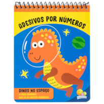 ADESIVOS POR NÚMEROS: DINOS NO ESPAÇO