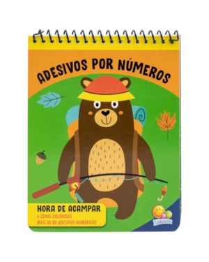 Adesivos por Números: Hora de Acampar