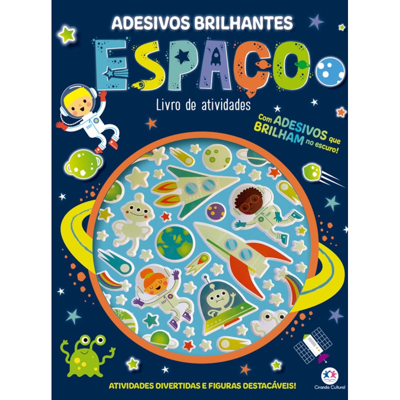 ADESIVOS QUE BRILHAM NO ESCURO ESPAÇO