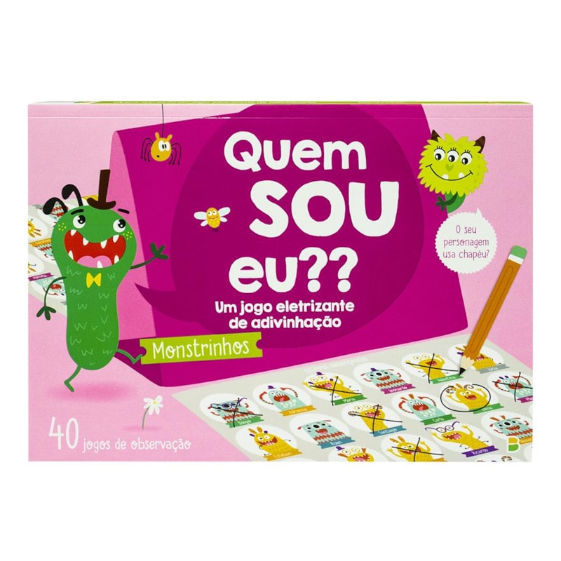 ADIVINHA QUEM SOU EU! MONSTRINHOS