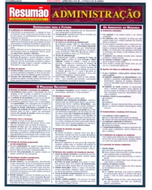 ADMINISTRACAO - COLECAO RESUMAO - 1