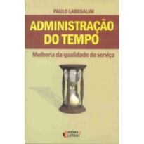ADMINISTRACAO DO TEMPO - MELHORIA DA QUALIDADE DO... ADMINISTRACAO DO TEMPO - MELHORIA DA QUALIDADE DO...