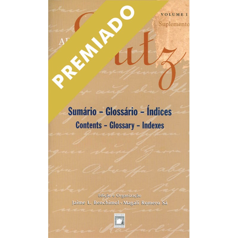 ADOLPHO LUTZ: OBRA COMPLETA - VOL. 1, SUPLEMENTO - SUMÁRIO, GLOSSÁRIO, ÍNDICES