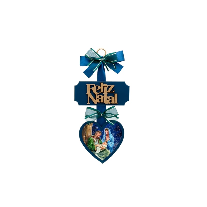 ADORNO BOA NOVA FELIZ NATAL MADEIRA
