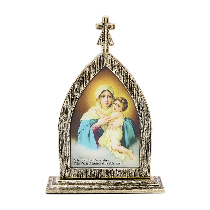 ADORNO DE MESA CAPELINHA DA MÃE RAINHA