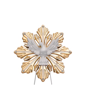ADORNO ESPLENDOR DIVINO ESPIRITO SANTO 15CM