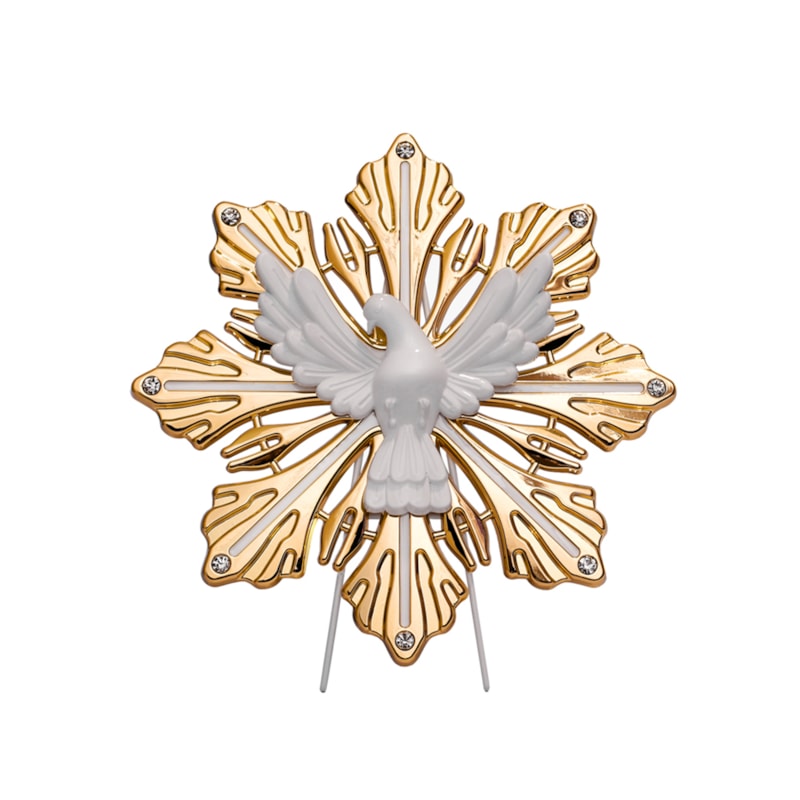 ADORNO ESPLENDOR DIVINO ESPIRITO SANTO 15CM