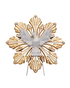 ADORNO ESPLENDOR DIVINO ESPIRITO SANTO 27CM