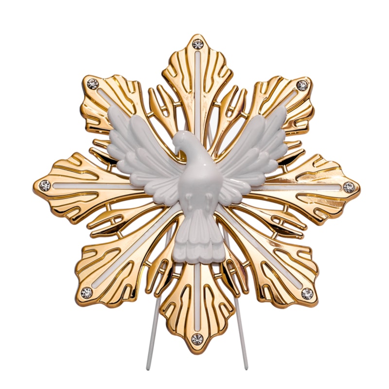 ADORNO ESPLENDOR DIVINO ESPIRITO SANTO 27CM