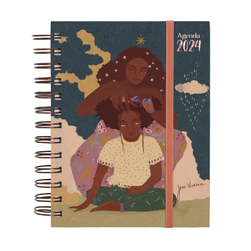 AGENDA 2024 - NEGRA (AMOR PRETO)
