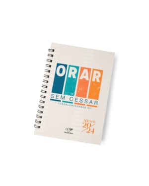 AGENDA CANÇÃO NOVA 2024 - ORAR SEM CESSAR