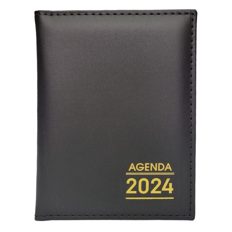 AGENDA DE MESA TRADICIONAL 2024 - LISO/PRETO