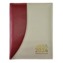 AGENDA DE MESA TRADICIONAL 2024 - VINHO/MARFIM