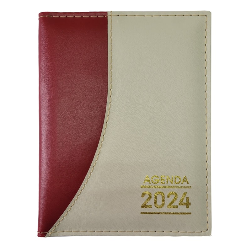 AGENDA DE MESA TRADICIONAL 2024 - VINHO/MARFIM
