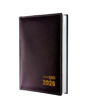 AGENDA DE MESA TRADICIONAL 2026 - LISO PRETO