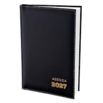 AGENDA DE MESA TRADICIONAL 2027 - LISO PRETO
