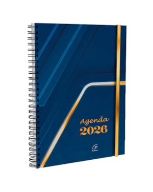 AGENDA DIÁRIA DE MESA WIRE-O 2026 - LINHA PRISMA