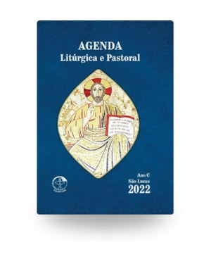 AGENDA LITÚRGICA E PASTORAL 2022 - CAPA CRISTAL