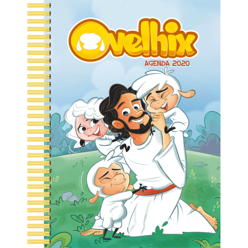 AGENDA OVELHIX - CAPA DURA ALMOFADADA