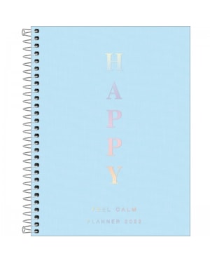 AGENDA PLANNER HAPPY AZUL 2022