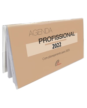 AGENDA PROFISSIONAL 2022 - COM PLANEJAMENTO PARA 2023