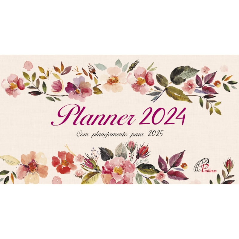 AGENDA PROFISSIONAL FLORES (PLANNER) 2024