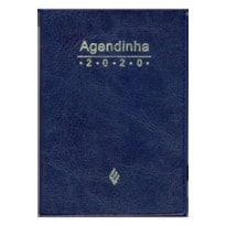 AGENDA SIMPLES - 2020 - AZUL MARINHO