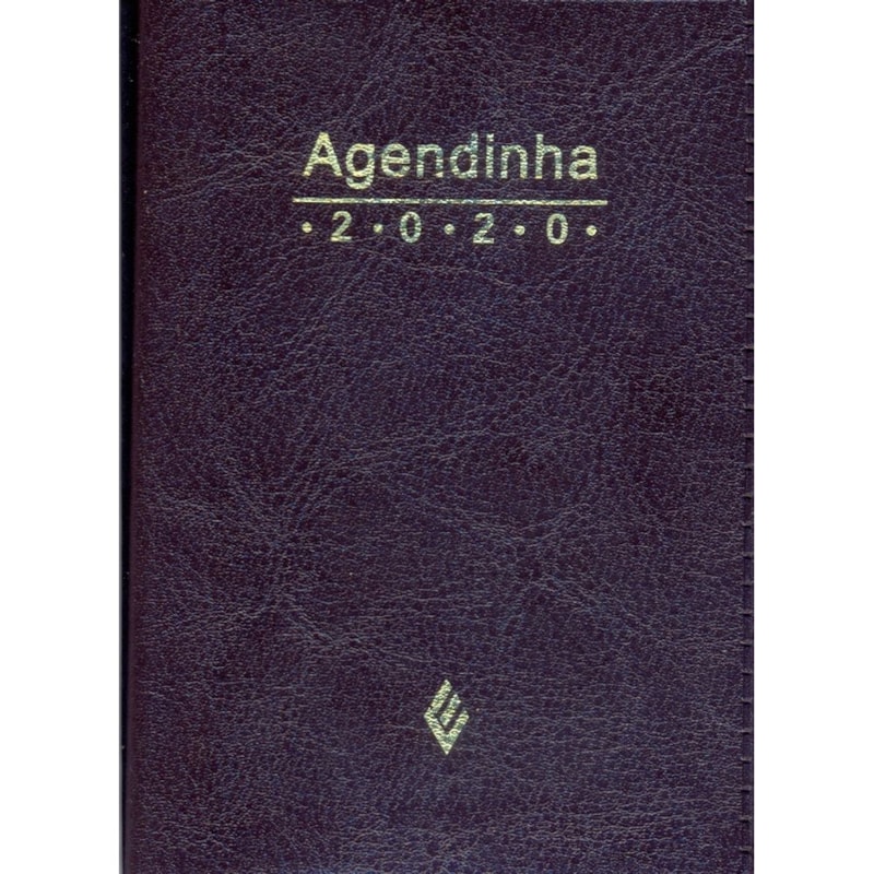 AGENDA SIMPLES - 2020 - MARROM