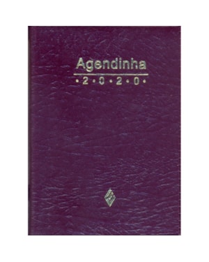 AGENDA SIMPLES - 2020 - VINHO