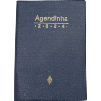 AGENDA SIMPLES 2024 - AZUL-MARINHO