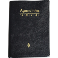 AGENDA SIMPLES 2024 - PRETA